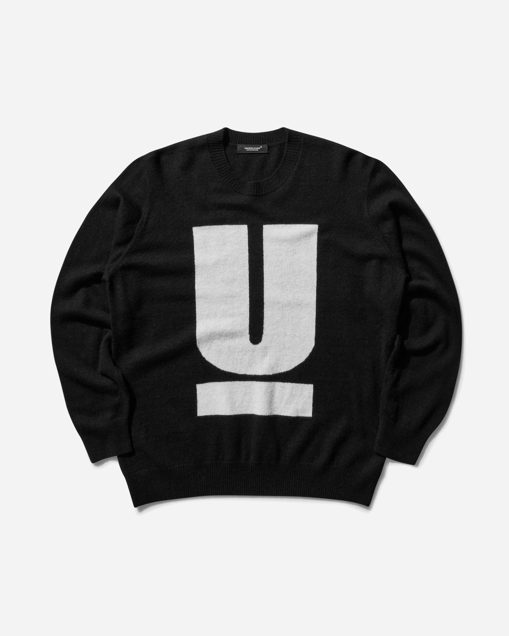 Undercover Knit Black Knitwears Sweaters UB0D4901-1 BLACK