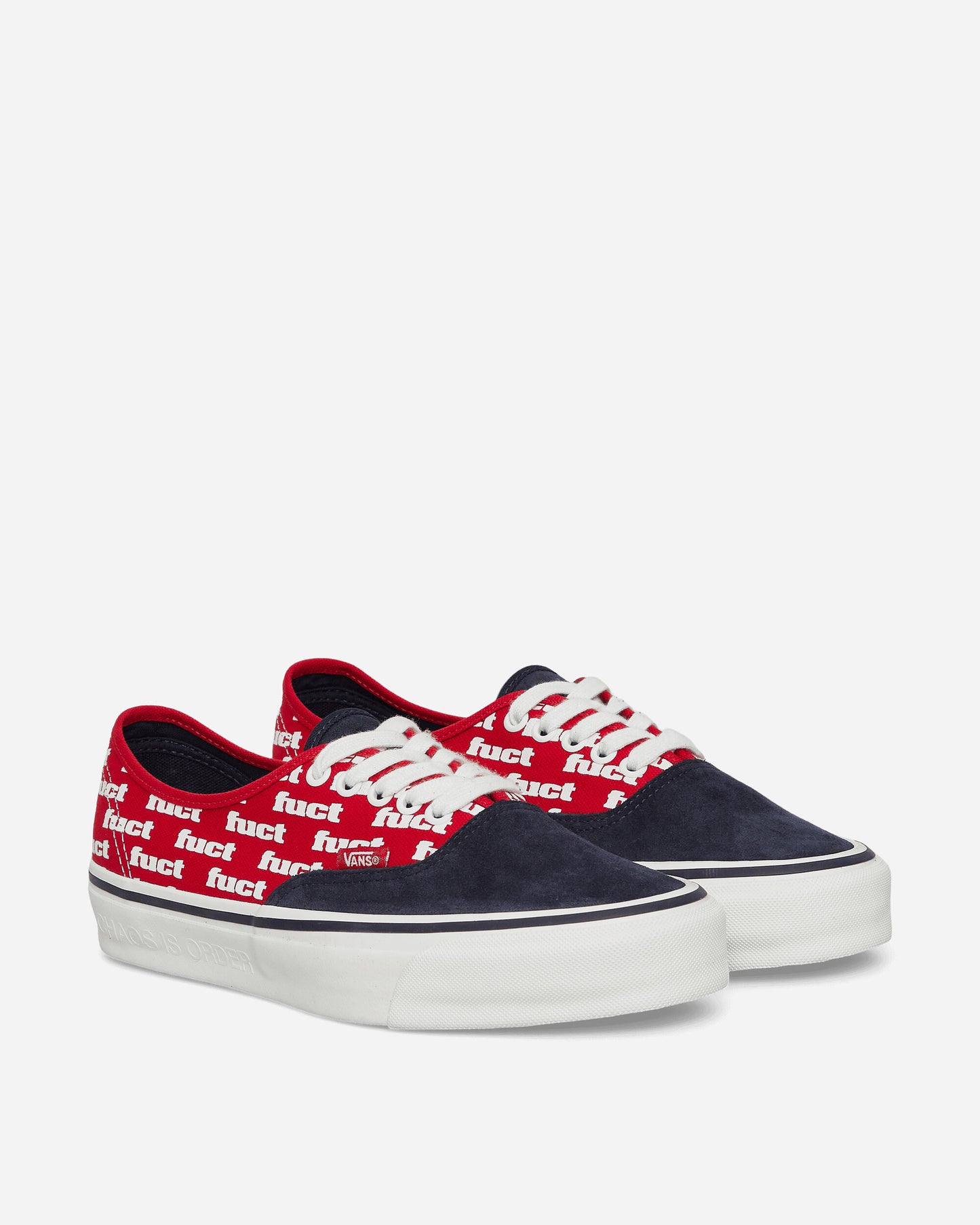 Vans Lx Authentic Reissue 44 X Fuct X Slam Jam Racing Red/Multi Sneakers Low VN0007QZ