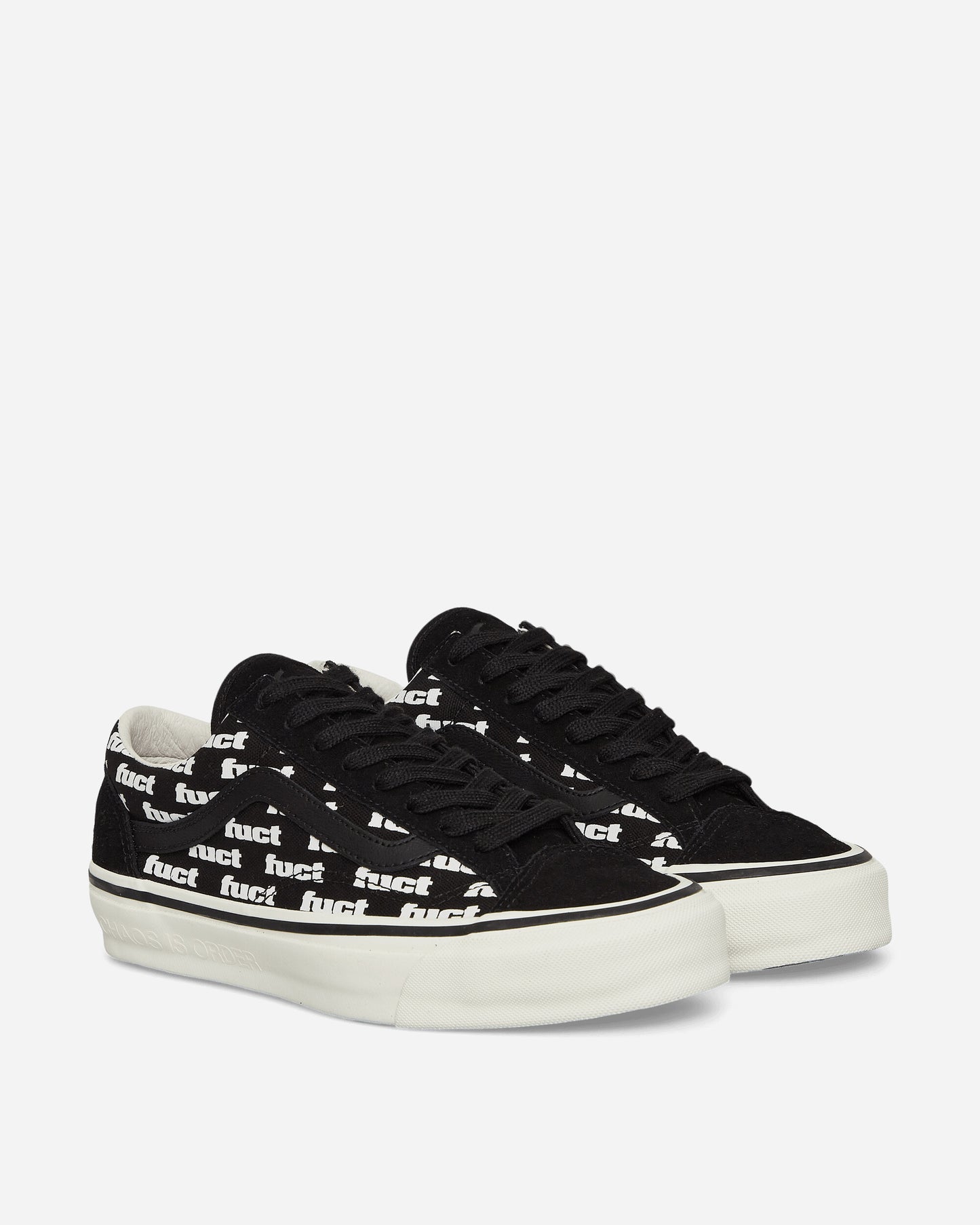 Vans Lx Old Skool Reissue 36 X Fuct X Slam Jam Black/Black/Marshmallow Sneakers Low VN000NBK