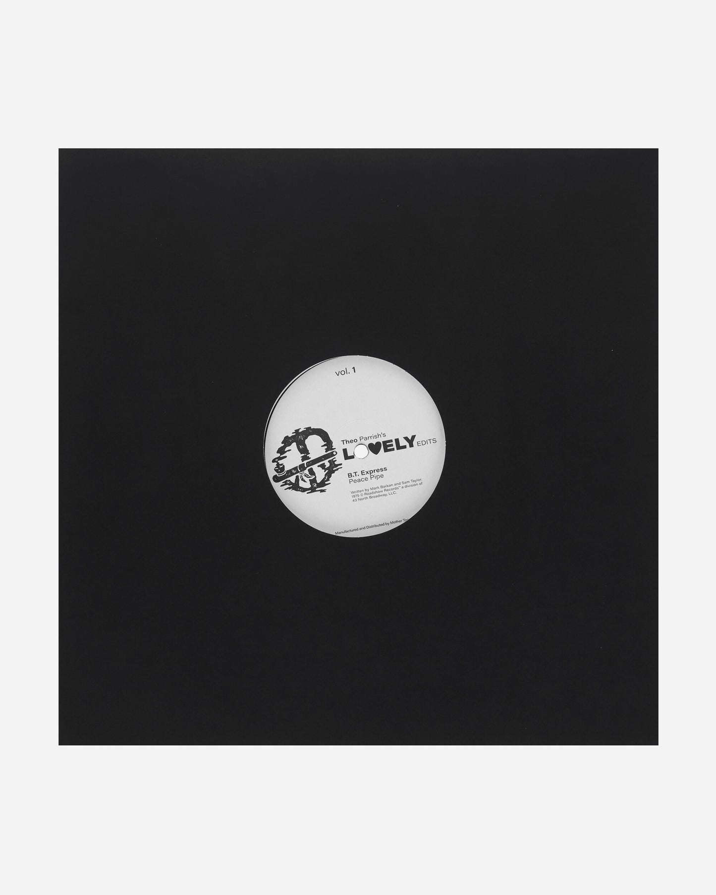 Vinyls Curated by Public Possession Theo Parrish - Lovely Edits Vol 1 Multicolor Music Vinyls LE001  1