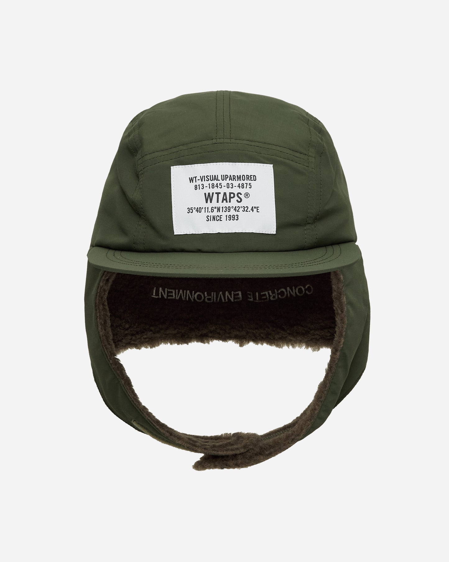 WTAPS Hat 18 Olive Drab Hats Caps 242HCDT-HT18 002