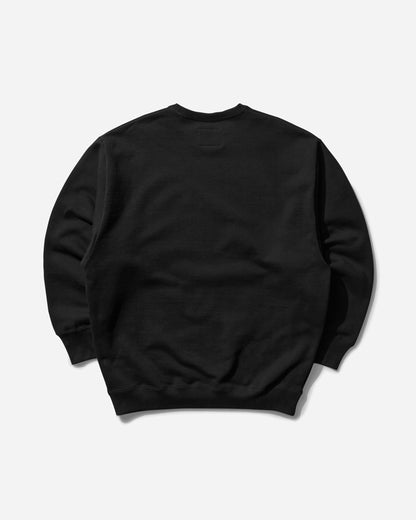 WTAPS Cut & Sewn 18 Black Sweatshirts Crewneck 242ATDT-CSM18 001