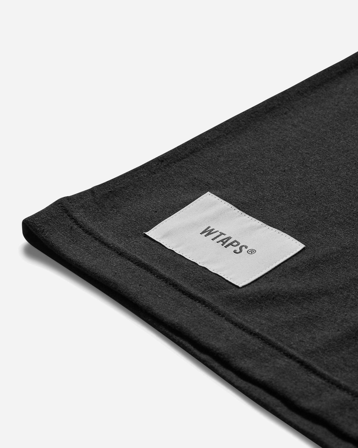 WTAPS Cut & Sewn 15 Black T-Shirts Shortsleeve 242ATDT-CSM15 001