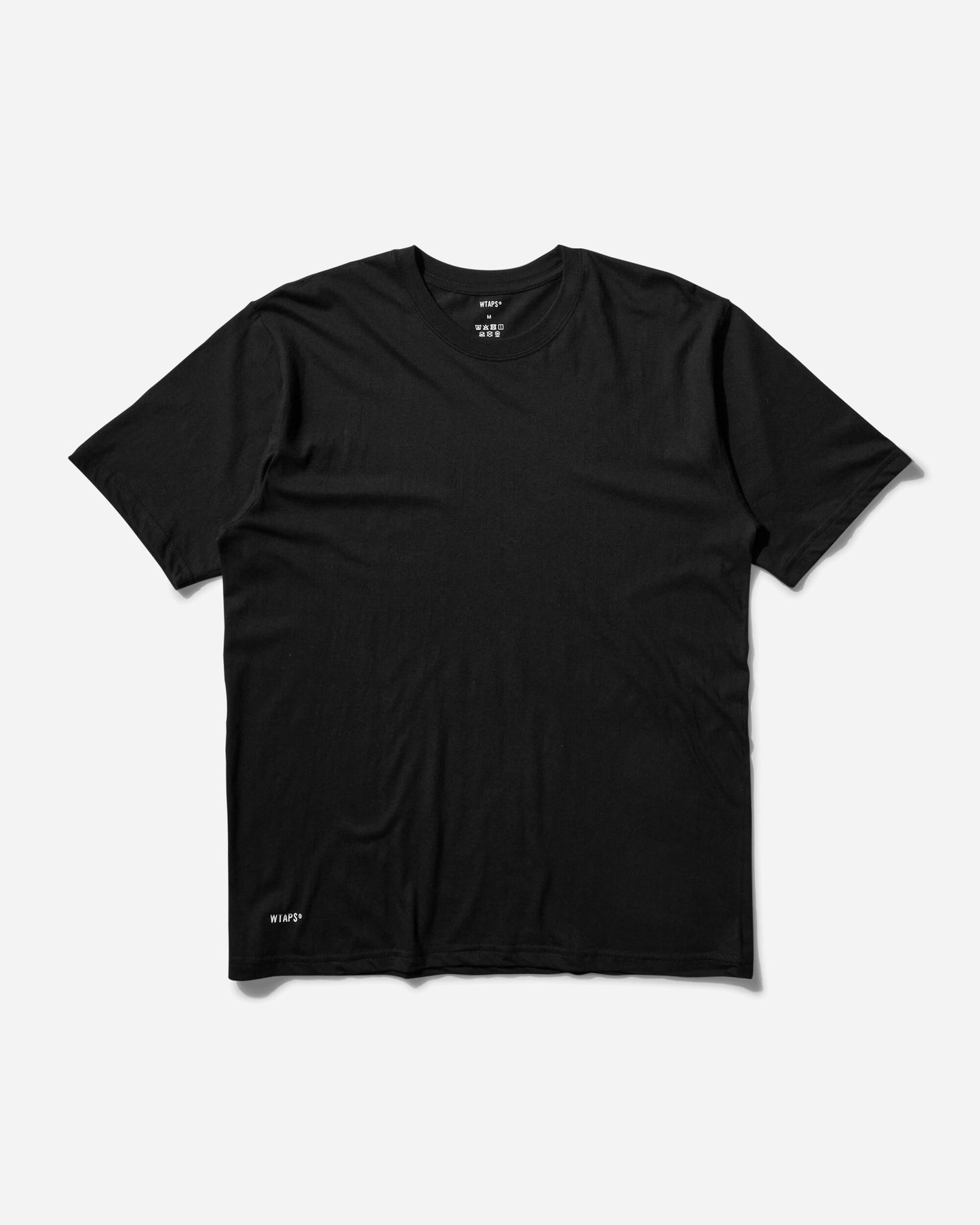 WTAPS Underwear 01 Black T-Shirts Shortsleeve 242MYDT-UWM01 001