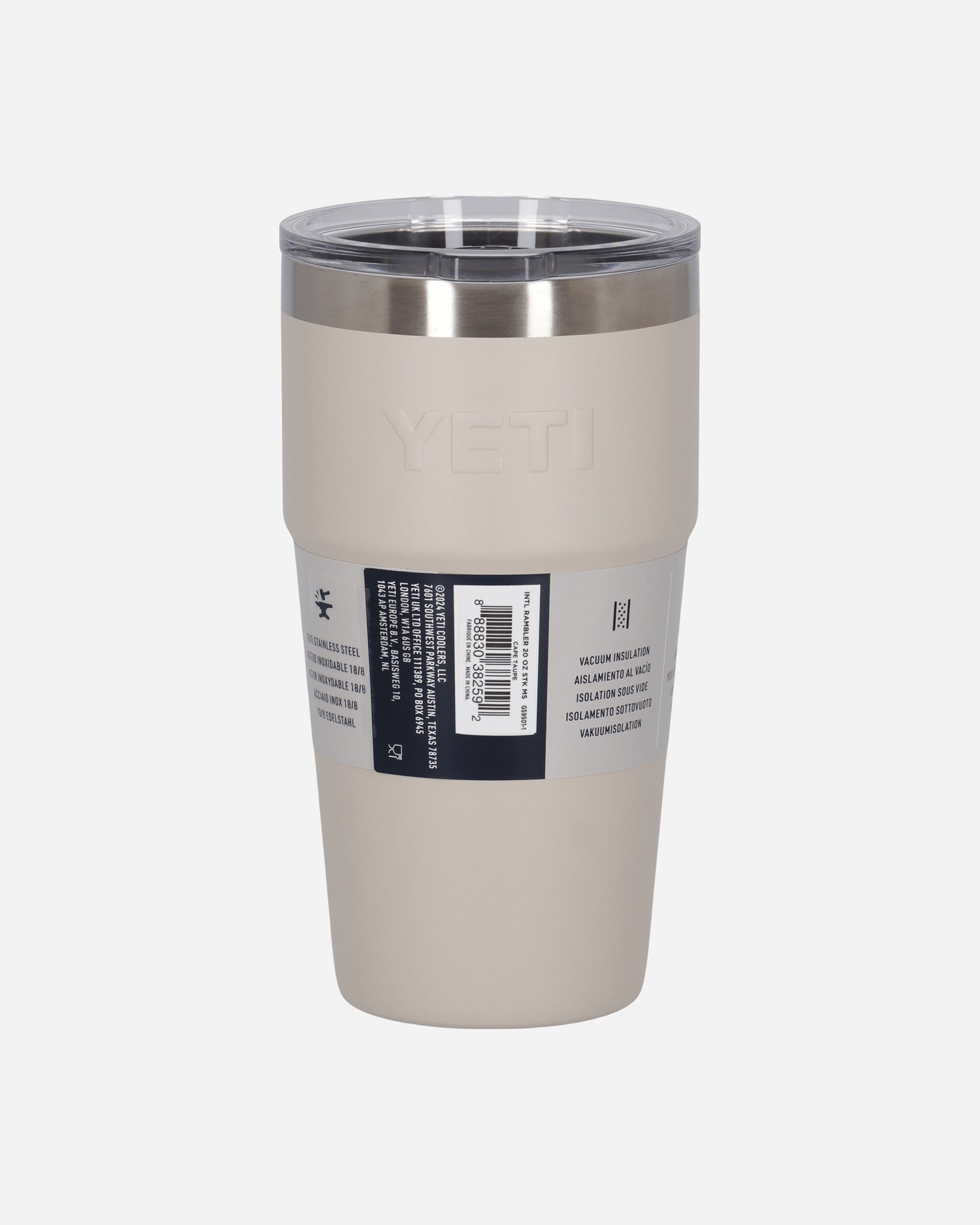 YETI Single 20 Oz Stackable Cup 2.0 Bh Tableware Mugs and Glasses 2344-24H2 BH