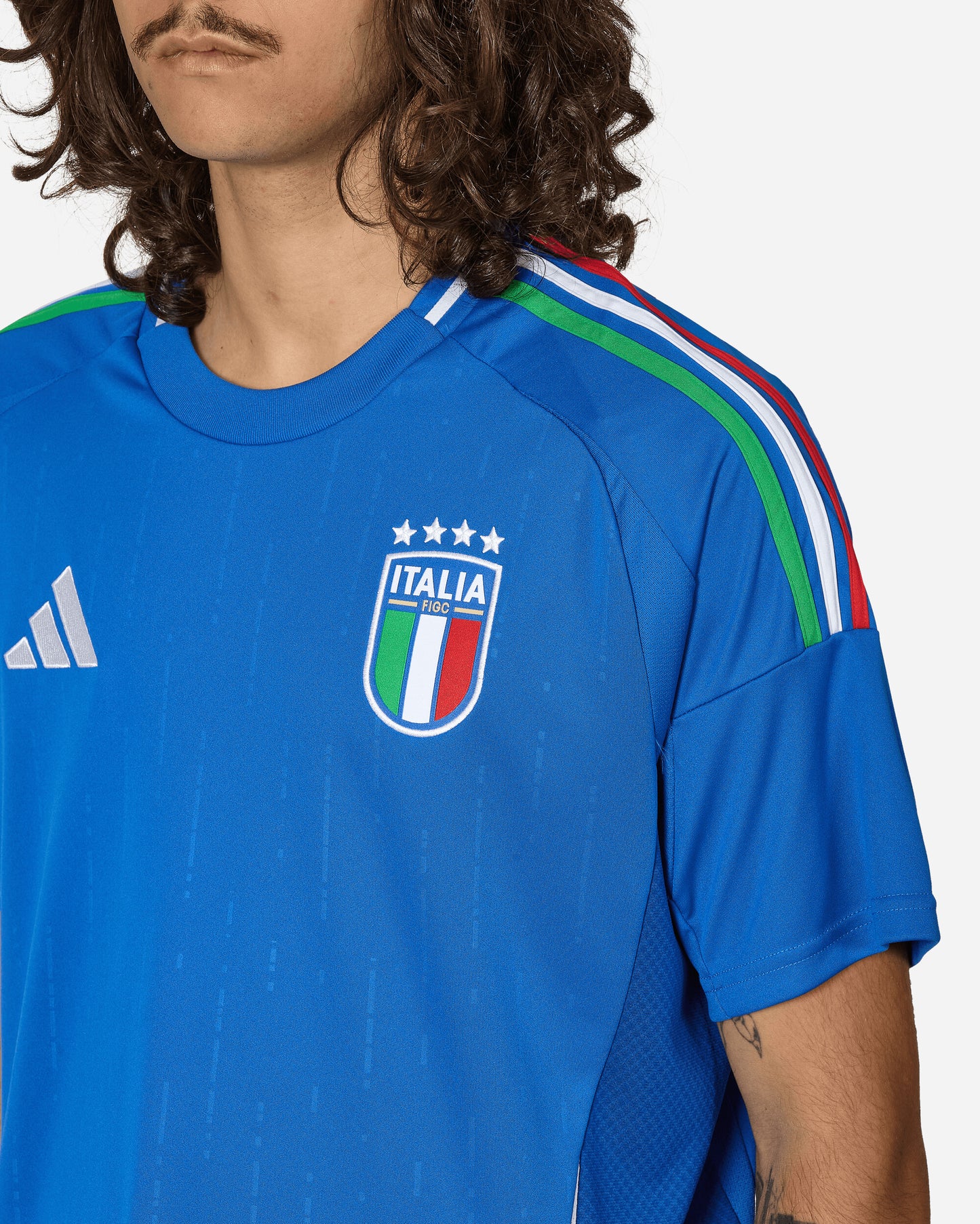 adidas Figc H Jsy Blue T-Shirts Shortsleeve IN0657