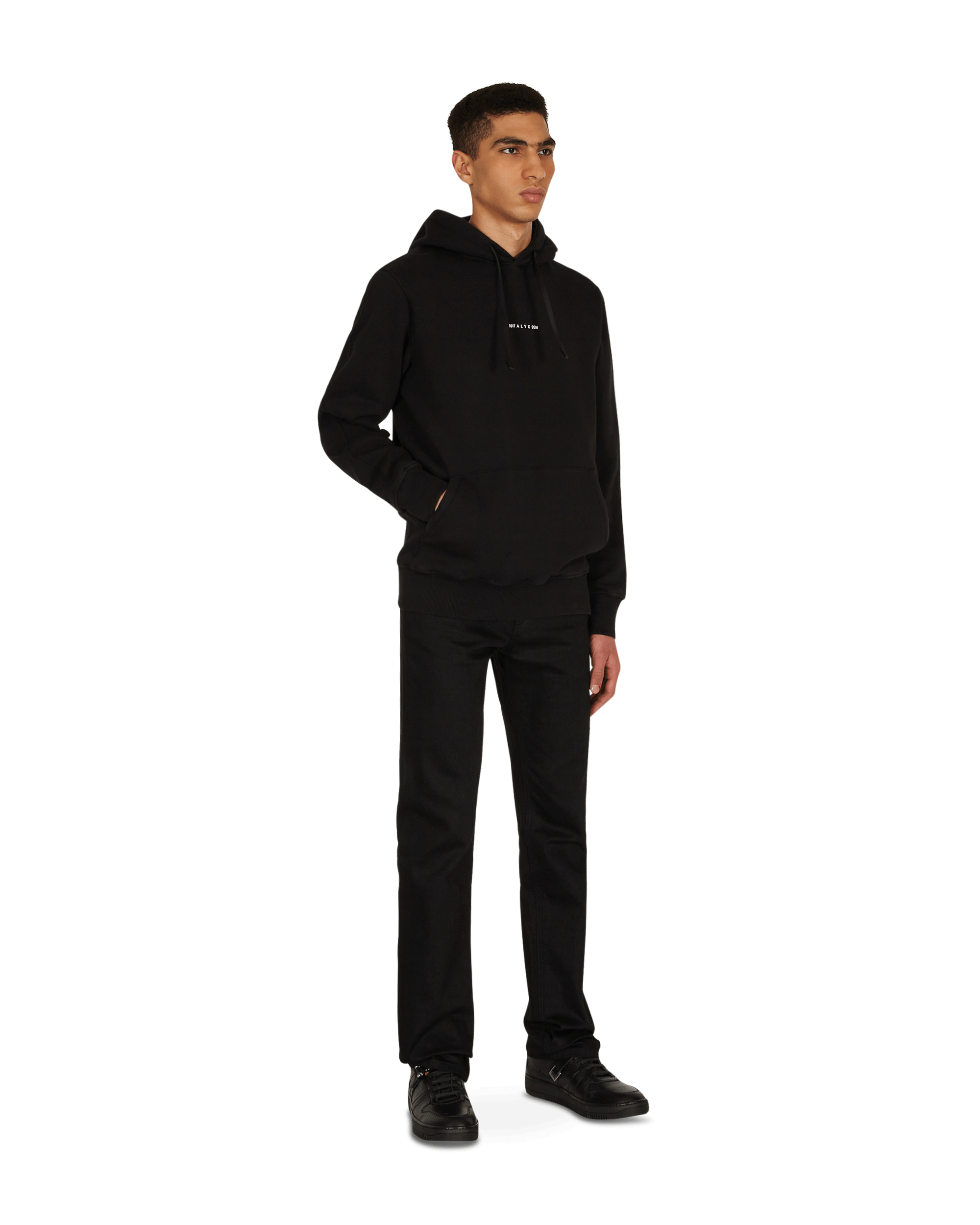 1017 Alyx 9SM True Black 6 Pocket With A Ring Black Pants Trousers AAMPA0212FA02 BLK0001