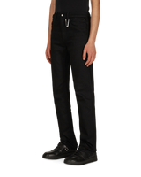 1017 Alyx 9SM True Black 6 Pocket With A Ring Black Pants Trousers AAMPA0212FA02 BLK0001