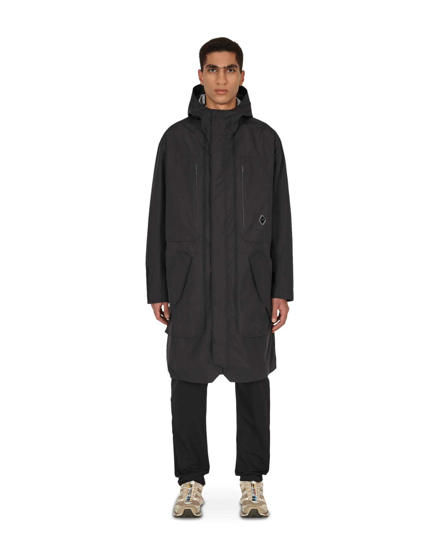 A-Cold Wall System Black Coats and Jackets Parka Jackets ACWMO065 BLACK