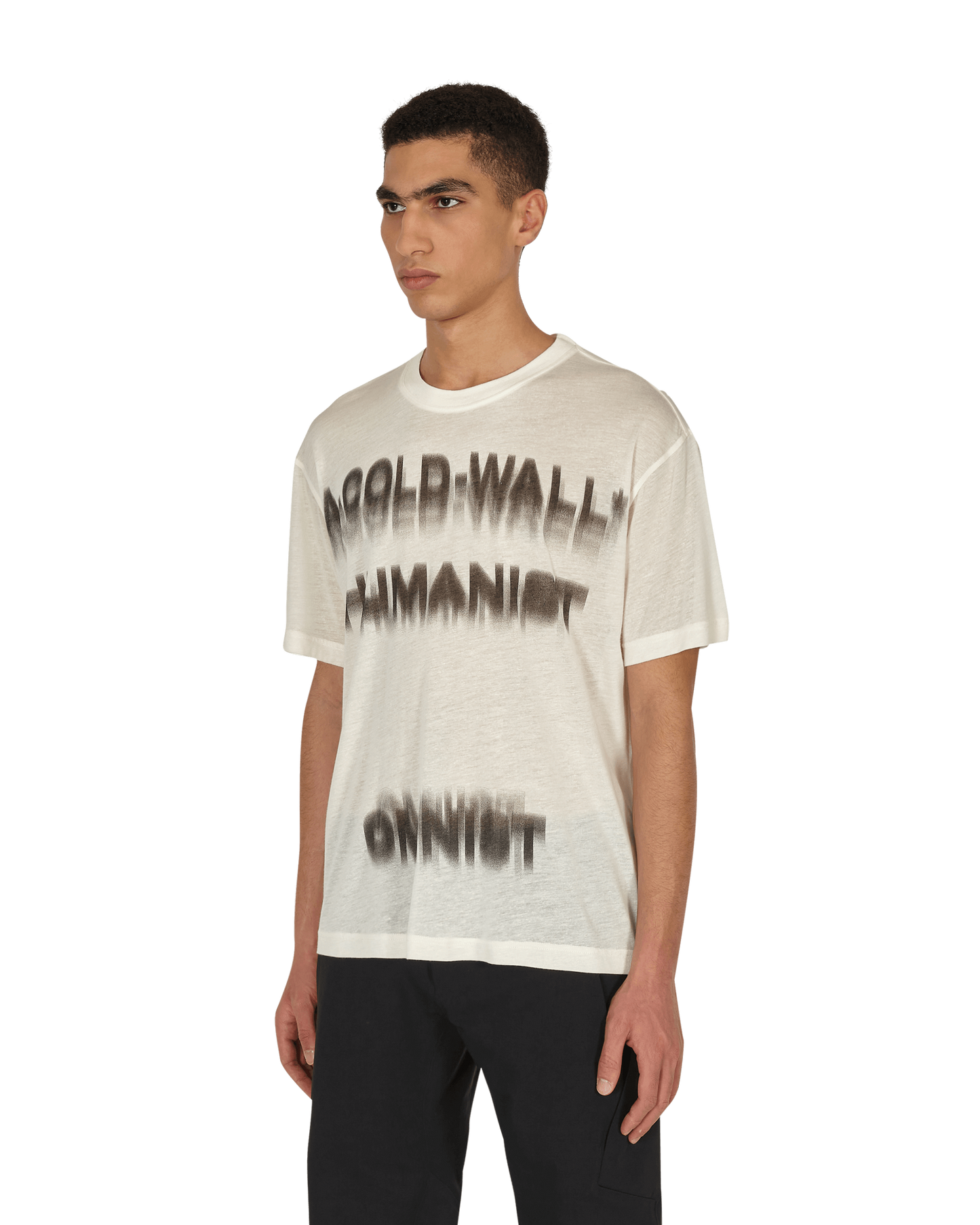 A-Cold Wall Rationale White T-Shirts Shortsleeve ACWMTS059 WHITE