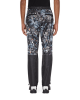 And Wander Stone Printed Rip Black Pants Trousers 5740222009 010