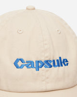 Capsule Capsule Embroidered Logo Cap Ivory Hats Caps CAPLOGOHAT BLUE