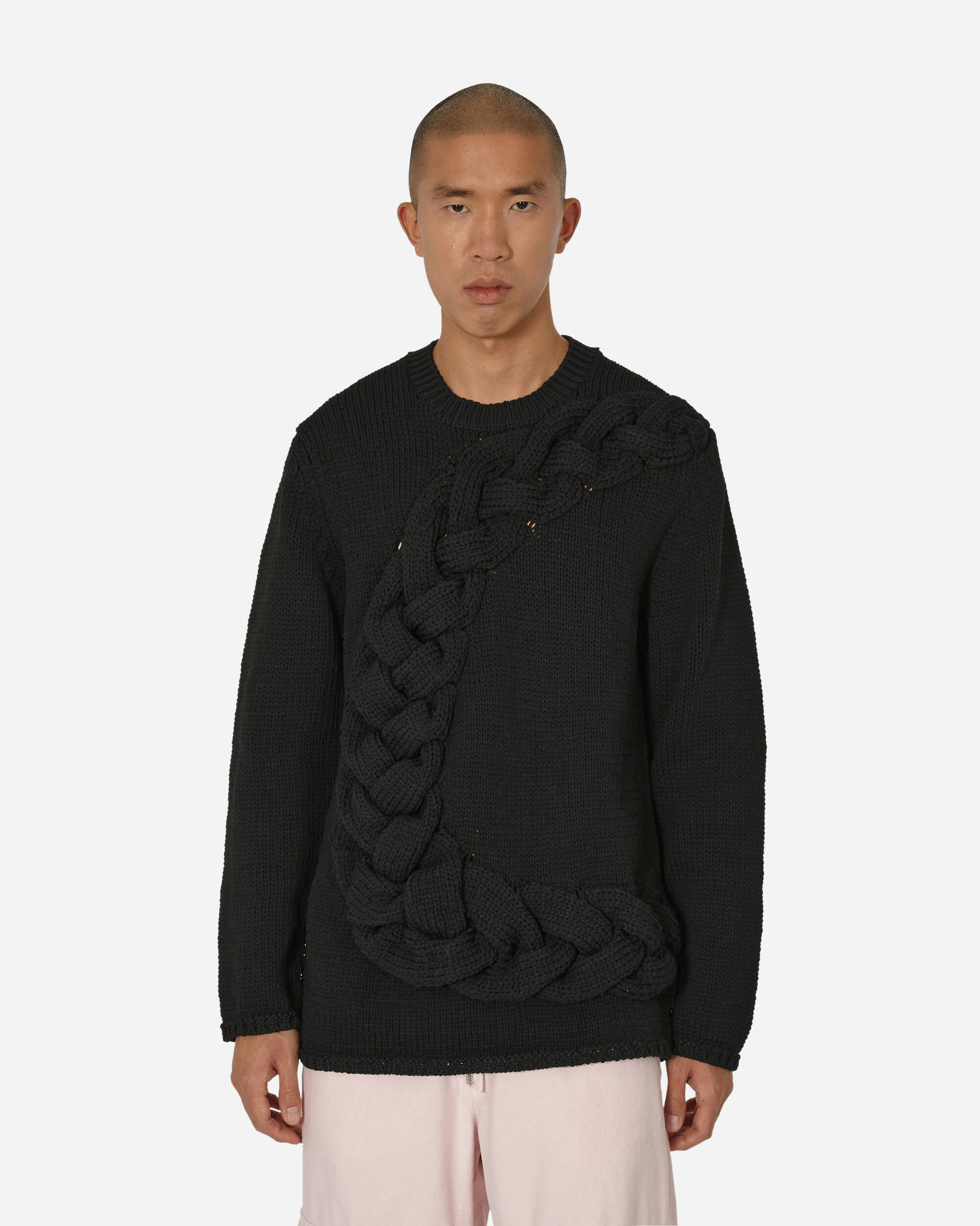 Comme Des Garçons Homme Plus Men'S Sweater Black Knitwears Sweaters PL-N009-W23 1