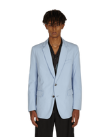 Dries Van Noten Benton 2228 M.W. Light Blue Coats and Jackets Blazers 211-20408-2228 514