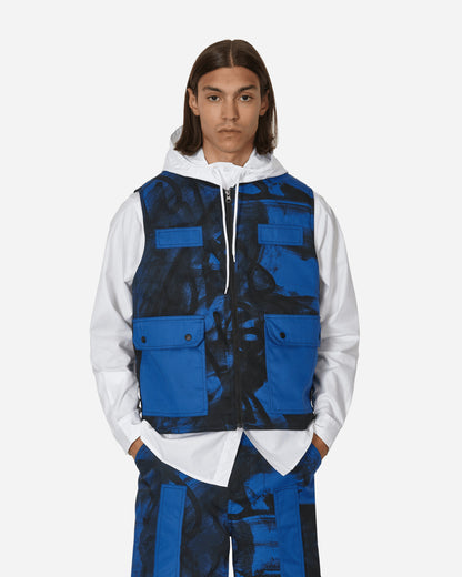 Iuter Dumbo X Iuter - Milano Imperfecta Vest Blue Coats and Jackets Vests 23WIJV300 BLUE