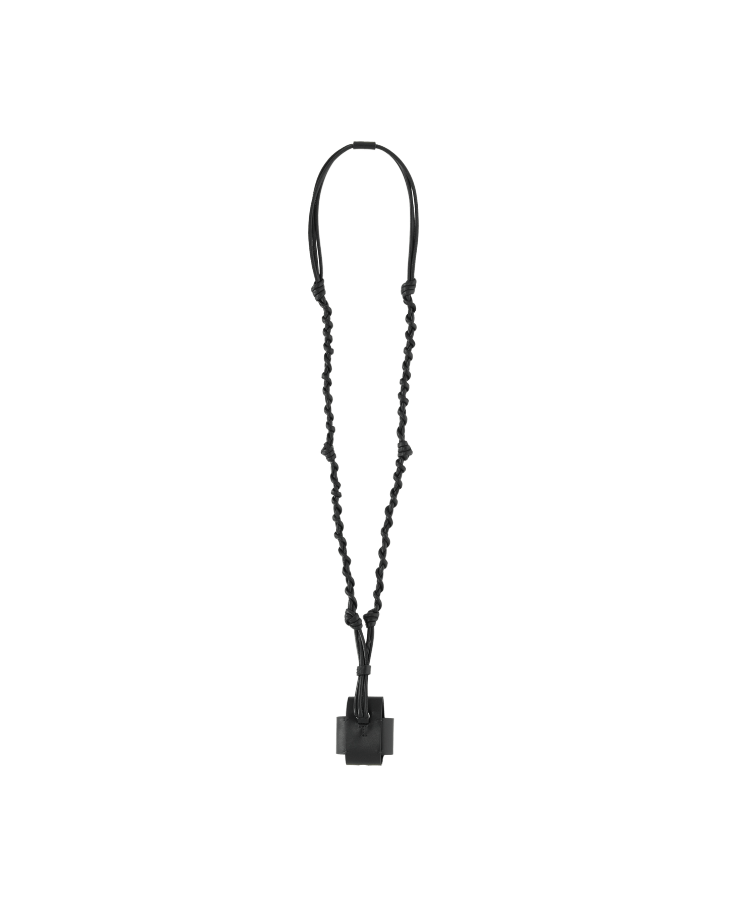 Jil Sander Tangle Pods Holder Black Jewellery Necklaces JSMT840141-MTS00008 001