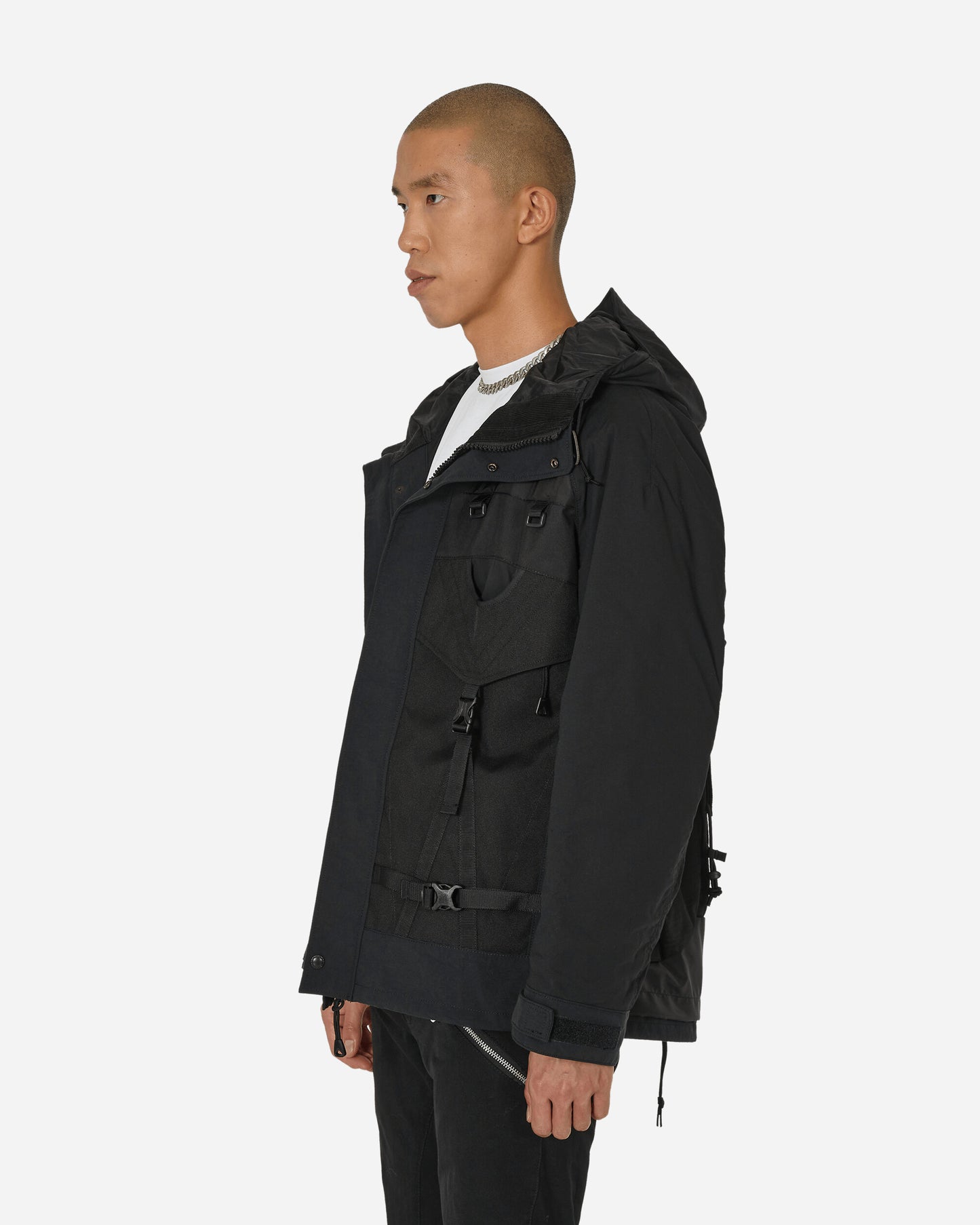 Junya Watanabe MAN Men'S Jacket Black Mix Coats and Jackets Jackets WL-J013-W23 1