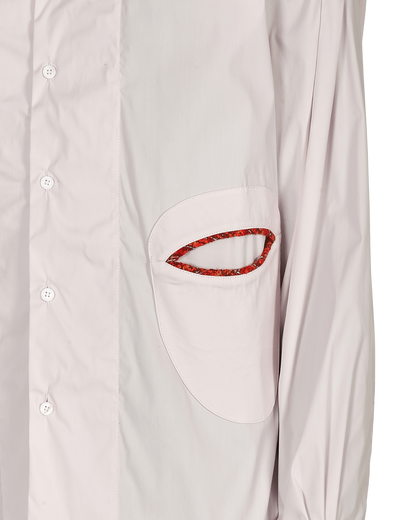 Kiko Kostadinov Torquils Pocket Pale Camellia/Ruby Shirts Longsleeve KKAW21SH01-41 001