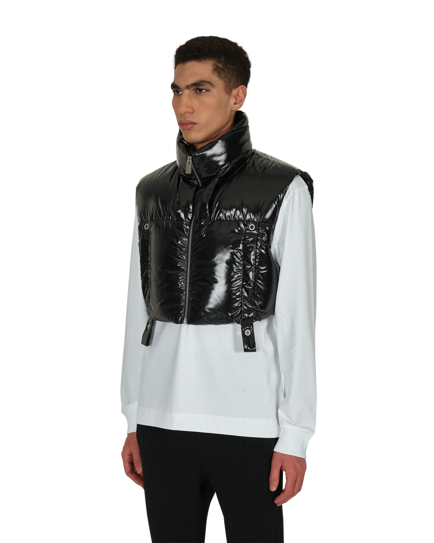 Moncler Genius Alyx Fraxinus Vest Black Coats and Jackets Vests G209Y1A00002 999