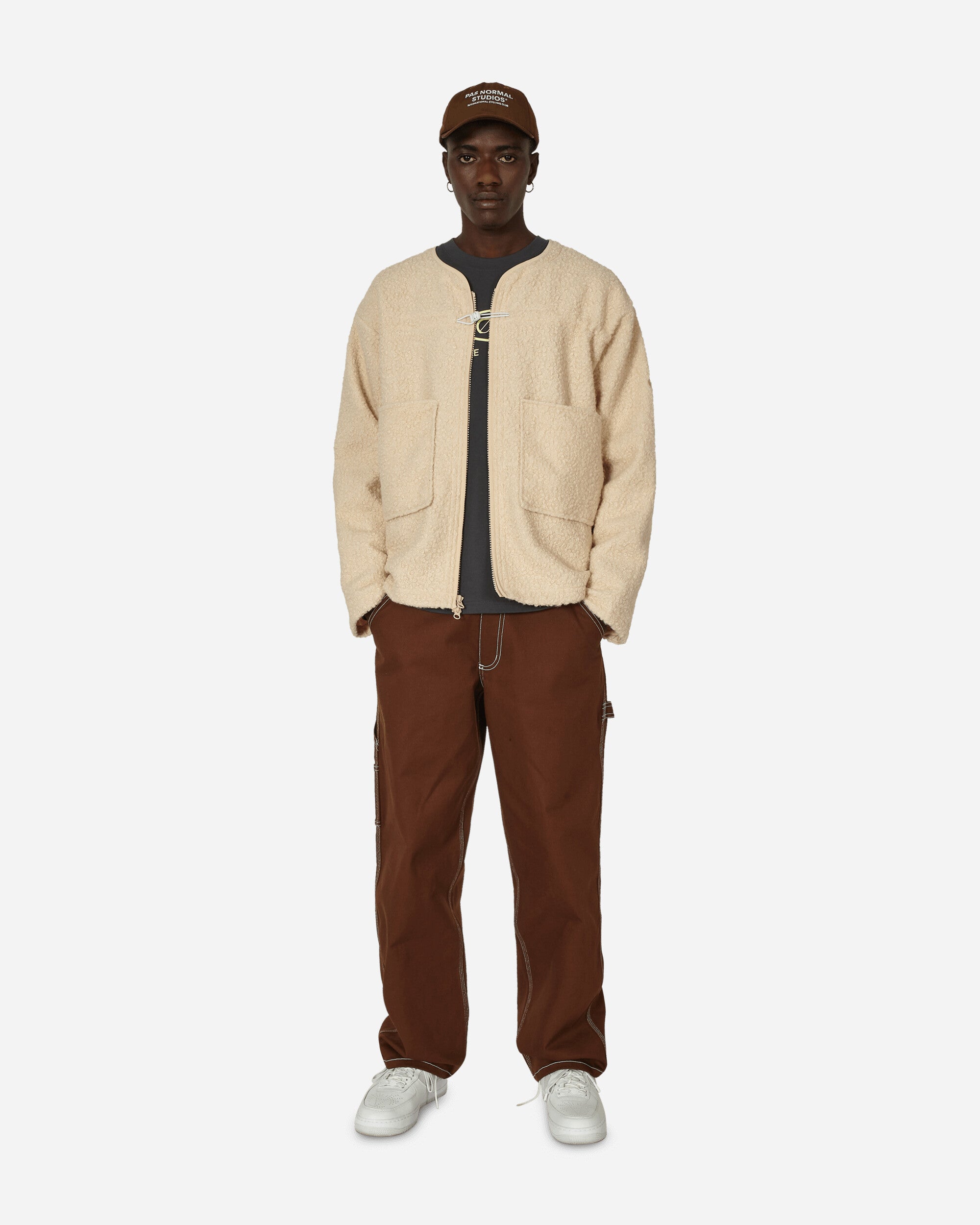 Tech Pack High-Pile Fleece Jacket Sanddrift