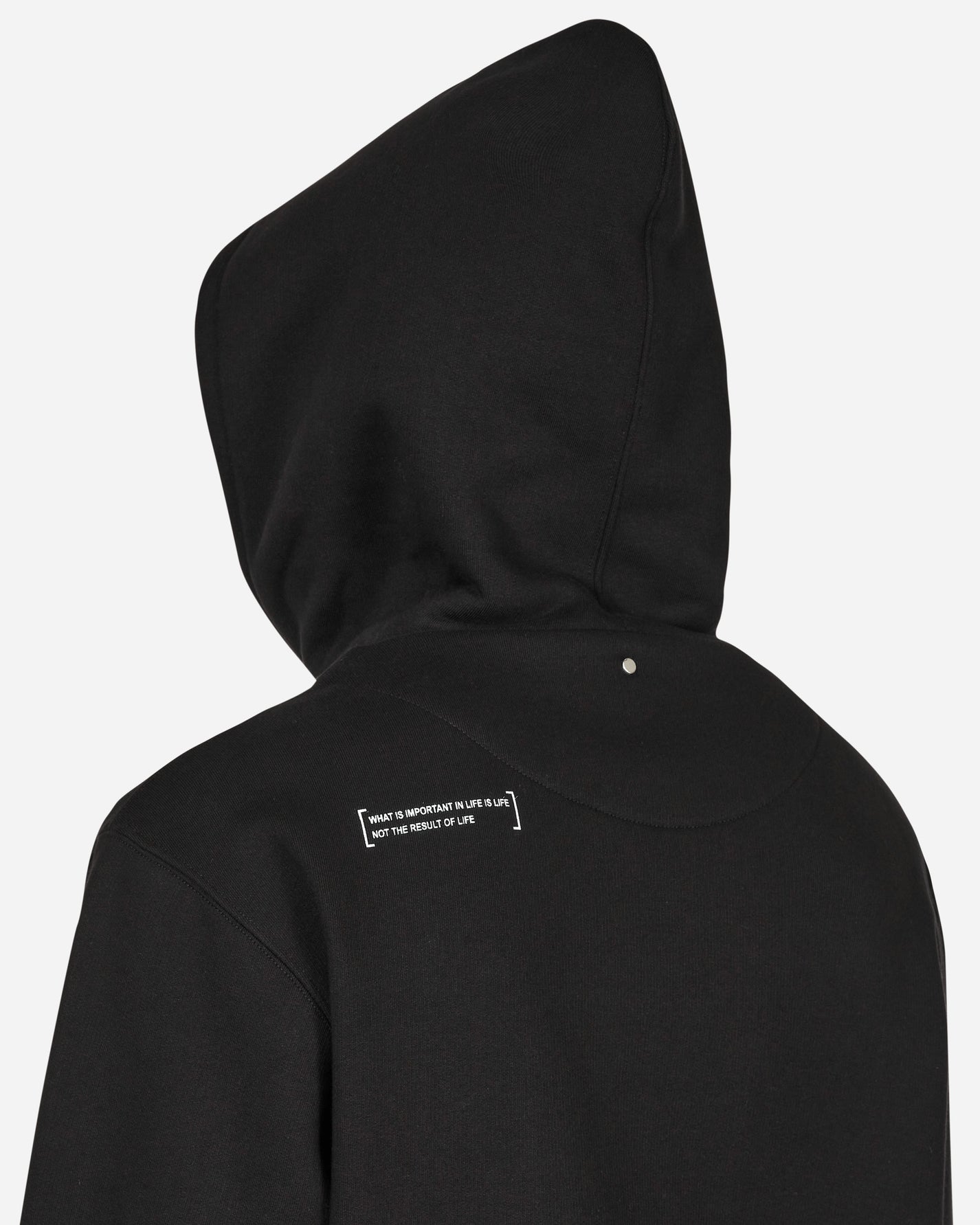 OAMC Ethos Hoodie Black Sweatshirts Hoodies 22A28OAJ12 001