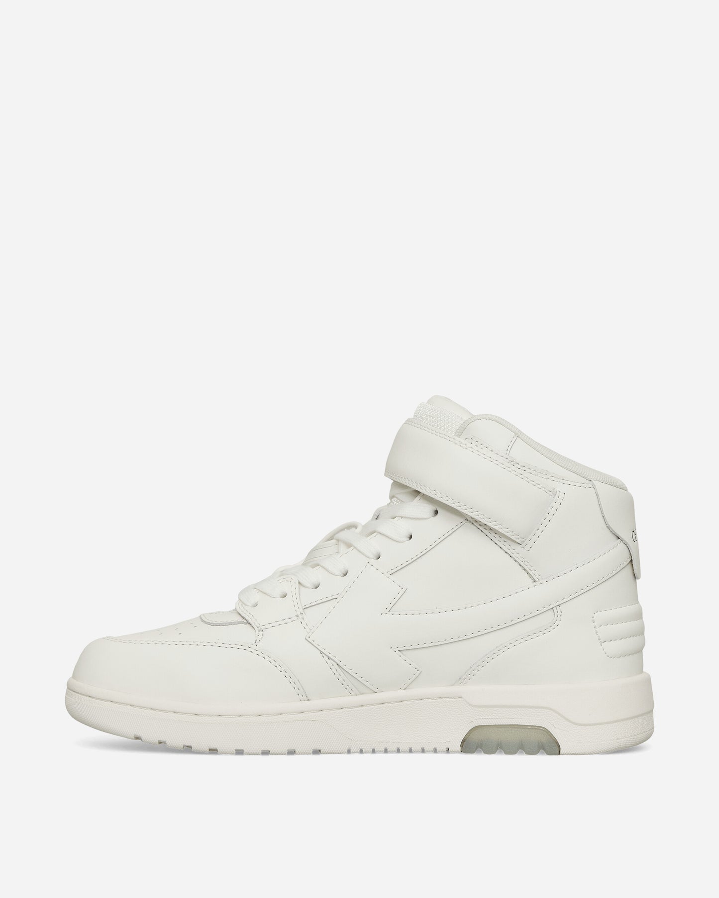 Off-White Out Of Office Mid Top Lea White White White/White Sneakers Mid OMIA259C99LEA0020101 1