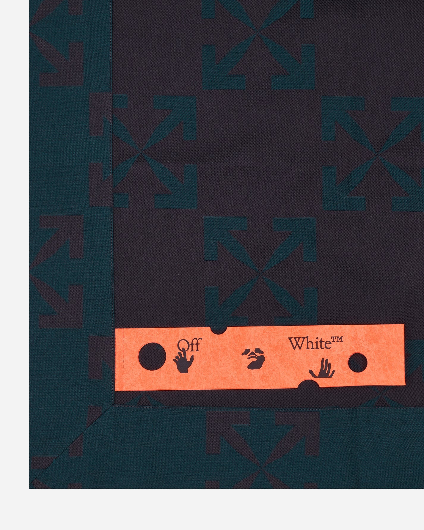 Off-White Arrow Napkin Set  Dark Irish Aubergine Dark Irish Aubergine Homeware Design Items OHZK006G22FAB001 5935