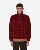 Serving The People Stp X Woolrich Half Zip Polar Fleece Red Hunting Coats and Jackets Jackets CFWOSW0157MRUT3291 593