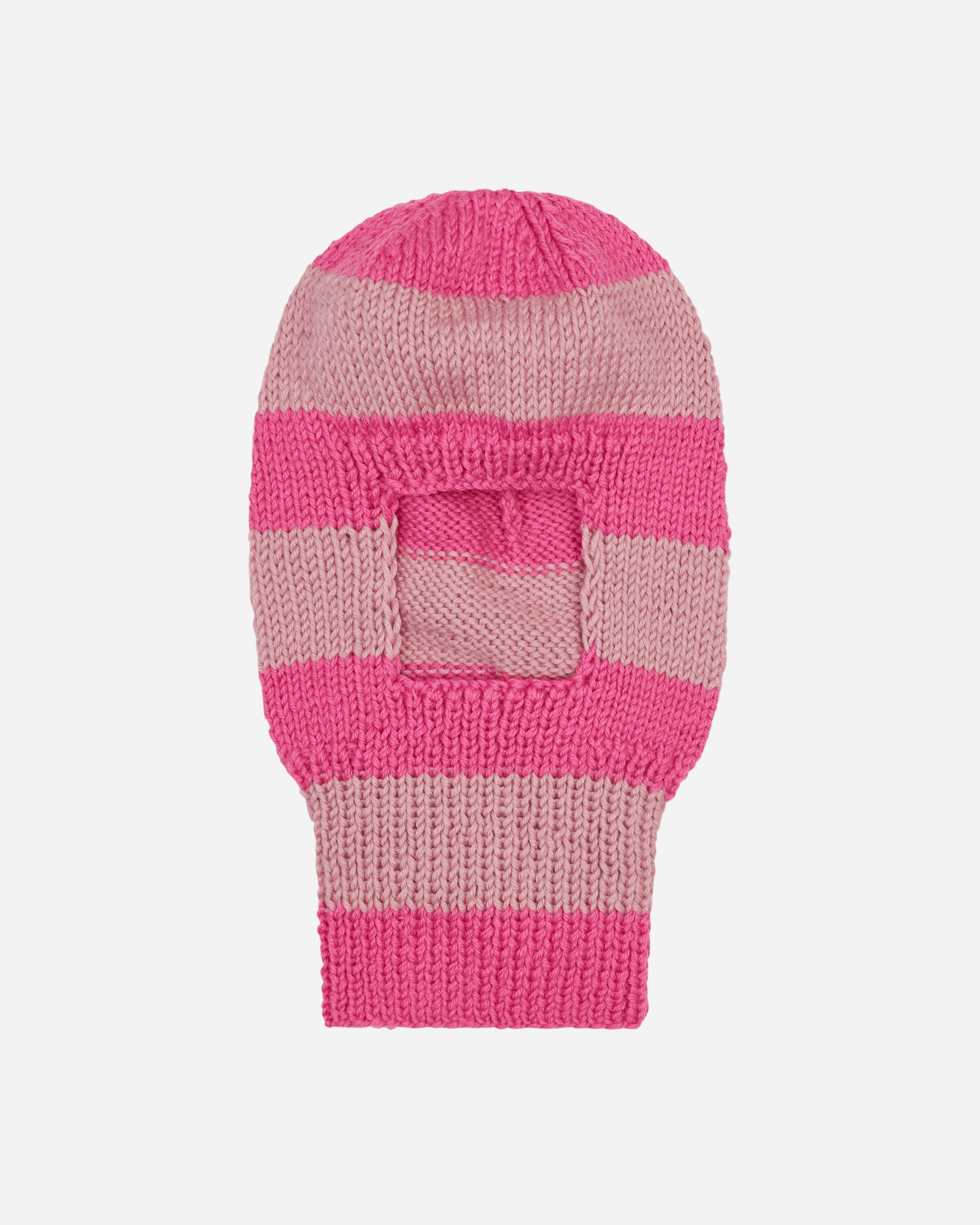 Sky High Farm Hand Knit Pig Balaclava Knit Pink Hats Balaclavas SHF02K015 1