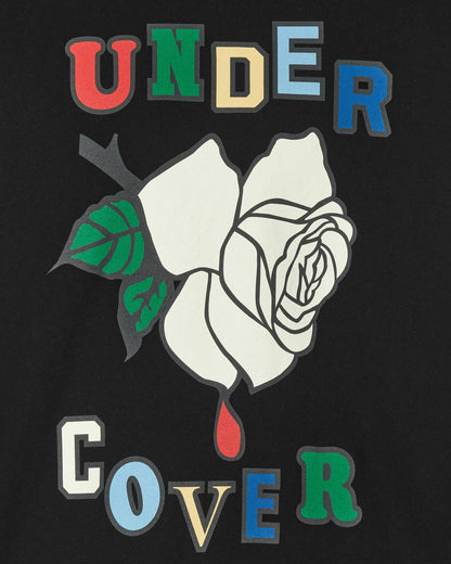 Undercover Rose T-Shirt Black T-Shirts Shortsleeve UC2C3807 1