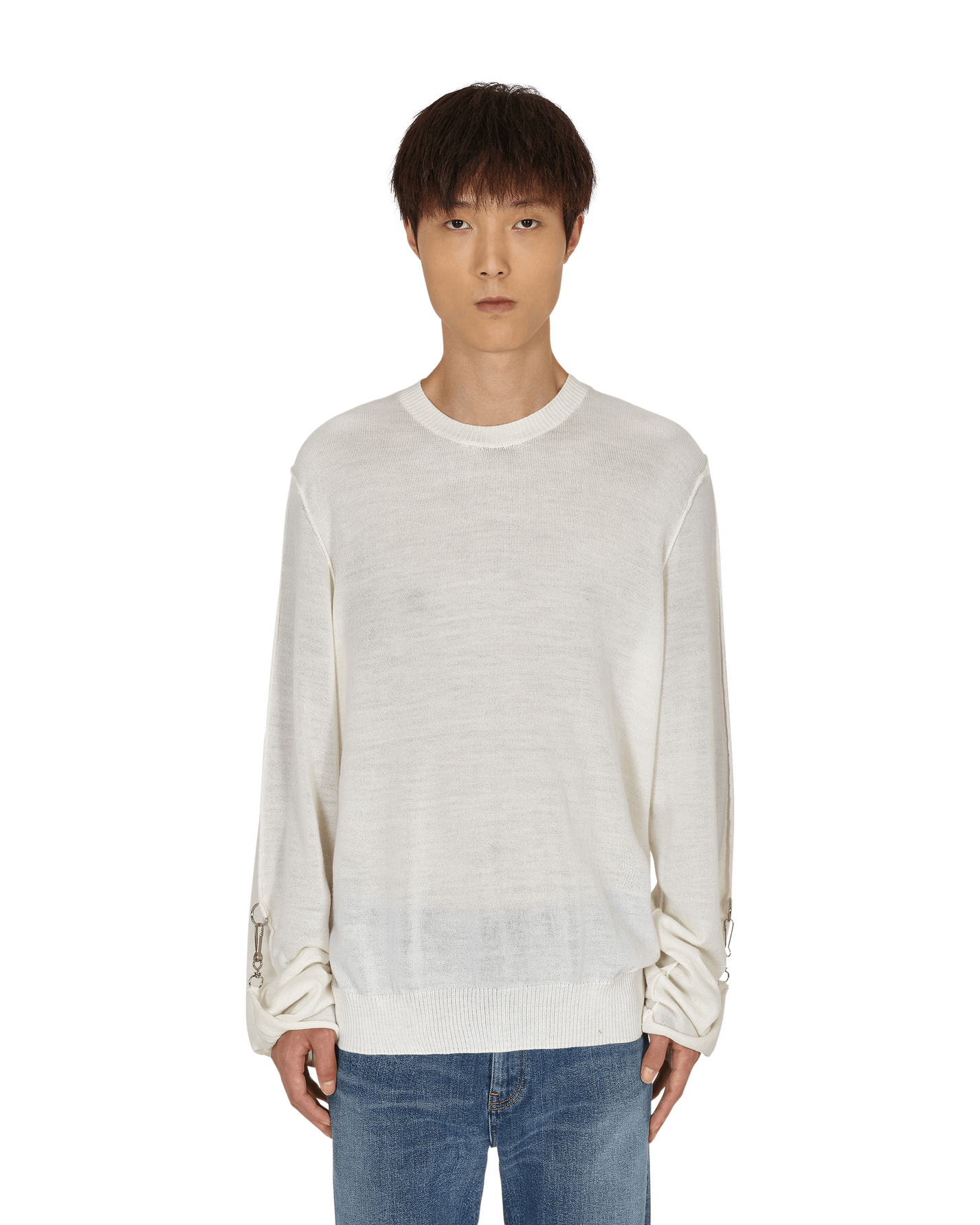 Undercover Knit White Knitwears Sweaters UC1A4904-2 WHITE